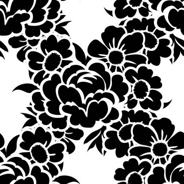 Kusursuz çiçek deseni