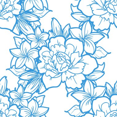 Kusursuz çiçek deseni