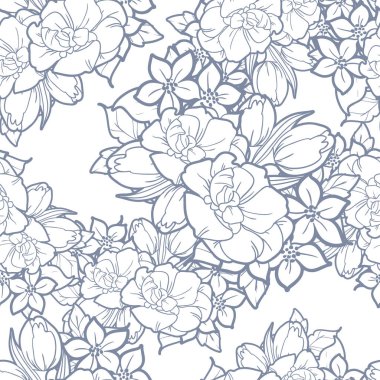 Kusursuz çiçek deseni