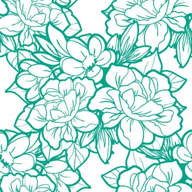 Kusursuz çiçek deseni