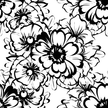 Kusursuz çiçek deseni