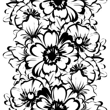 Kusursuz çiçek deseni