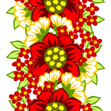 Kusursuz çiçek deseni