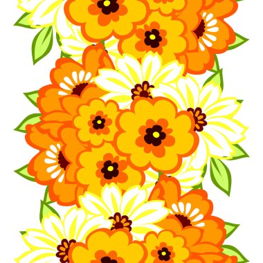 Kusursuz çiçek deseni