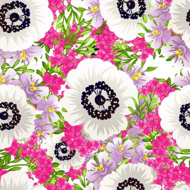 Kusursuz çiçek deseni