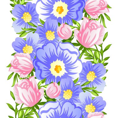 Kusursuz çiçek deseni