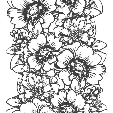 Kusursuz çiçek deseni