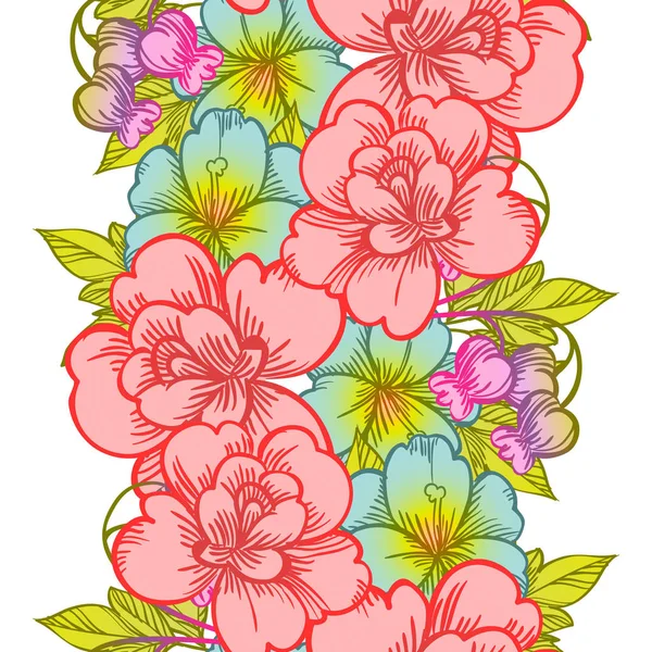 Kusursuz çiçek deseni