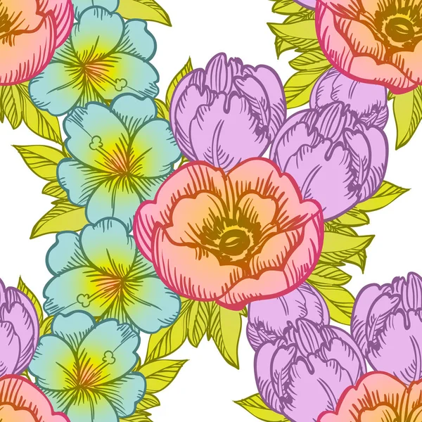 Kusursuz çiçek deseni