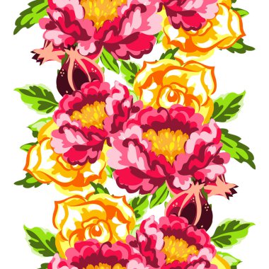 Kusursuz çiçek deseni