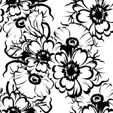 Kusursuz çiçek deseni