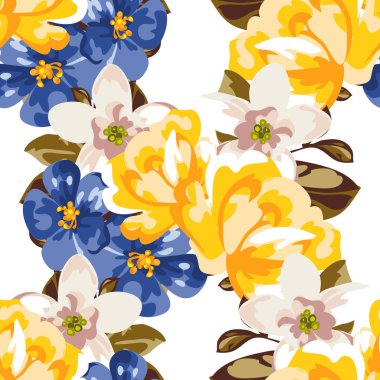 Kusursuz çiçek deseni