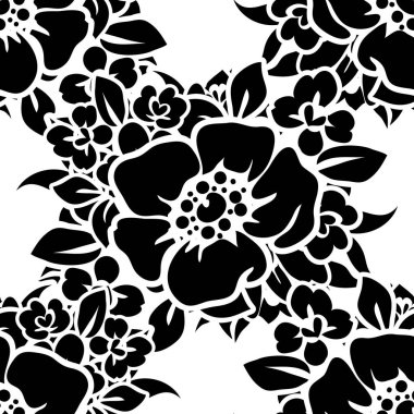 Kusursuz çiçek deseni