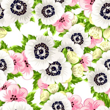 Kusursuz çiçek deseni