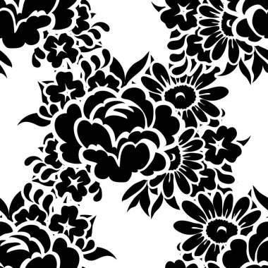 Kusursuz çiçek deseni