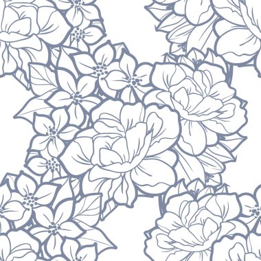 Kusursuz çiçek deseni