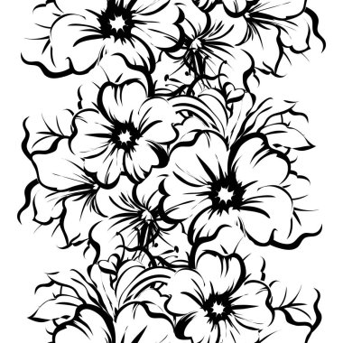 Kusursuz çiçek deseni