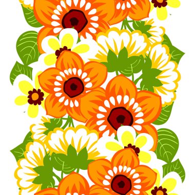 Kusursuz çiçek deseni