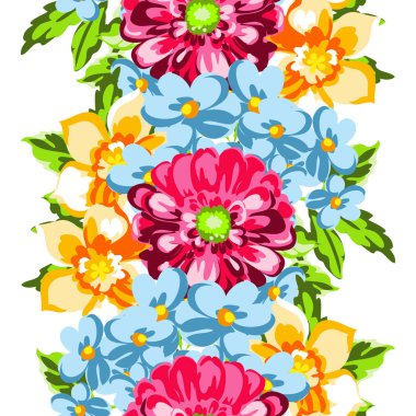 Kusursuz çiçek deseni