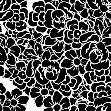 Kusursuz çiçek deseni