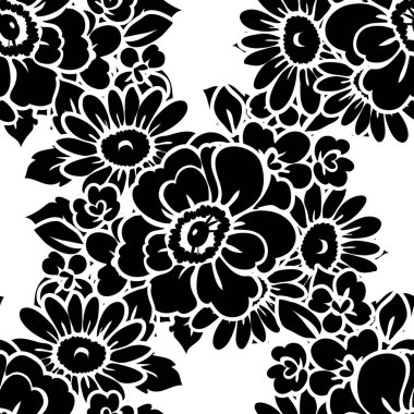 Kusursuz çiçek deseni