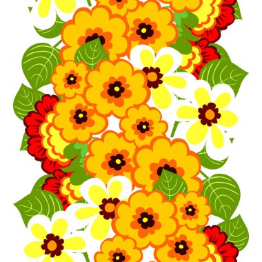 Kusursuz çiçek deseni