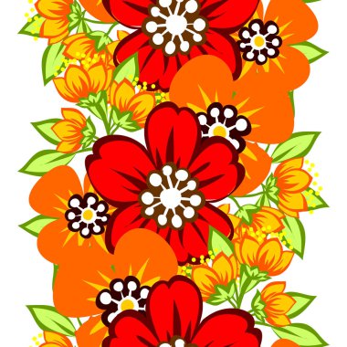 Kusursuz çiçek deseni