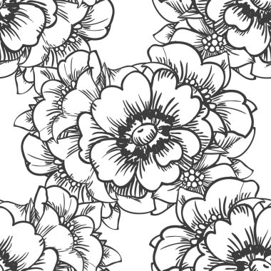 Kusursuz çiçek deseni