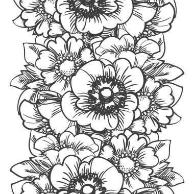 Kusursuz çiçek deseni