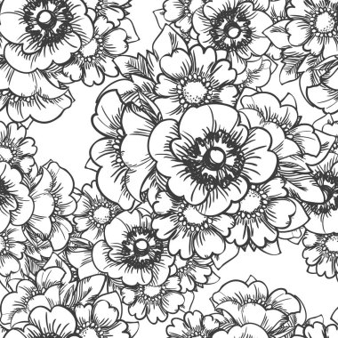 Kusursuz çiçek deseni