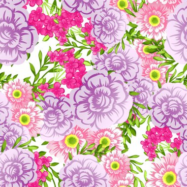 Kusursuz çiçek deseni