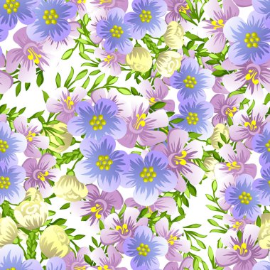 Kusursuz çiçek deseni