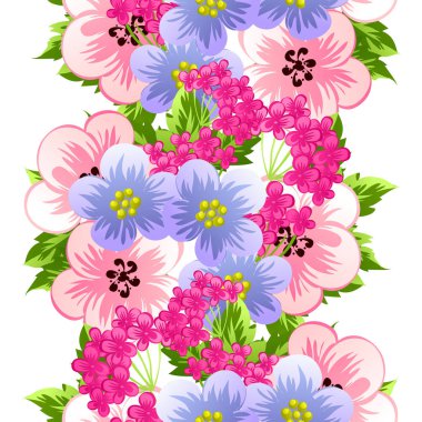 Kusursuz çiçek deseni