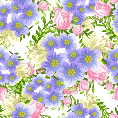 Kusursuz çiçek deseni