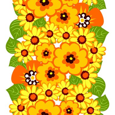 Kusursuz çiçek deseni