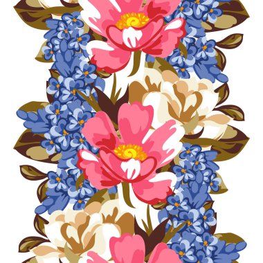 Kusursuz çiçek deseni