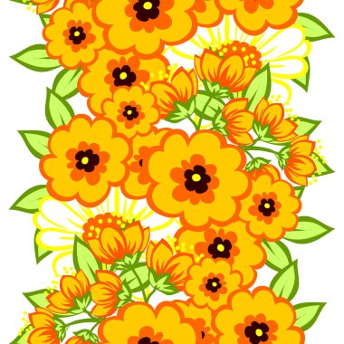 Kusursuz çiçek deseni