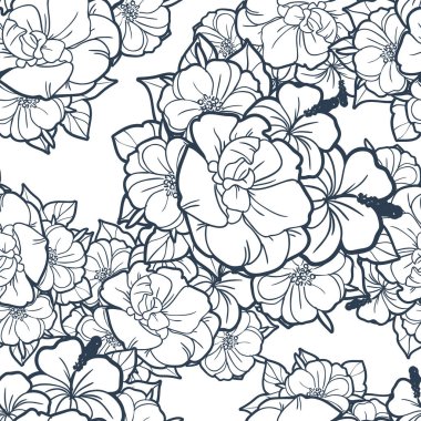 Kusursuz çiçek deseni