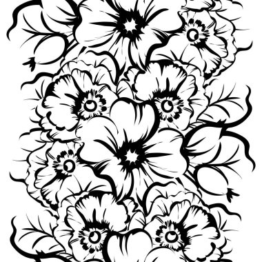 Kusursuz çiçek deseni