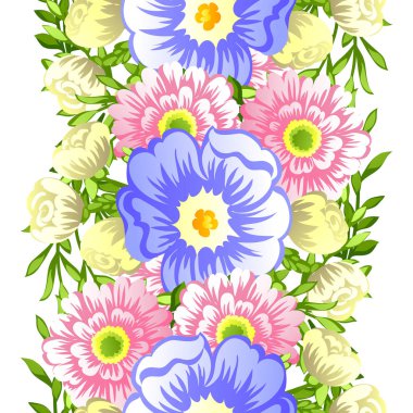 Kusursuz çiçek deseni