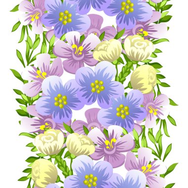 Kusursuz çiçek deseni