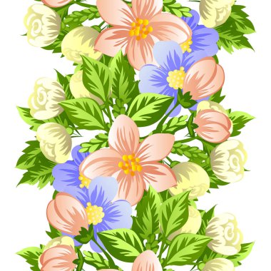 Kusursuz çiçek deseni