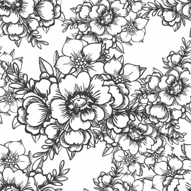 Kusursuz çiçek deseni