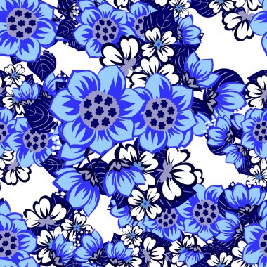 Kusursuz çiçek deseni