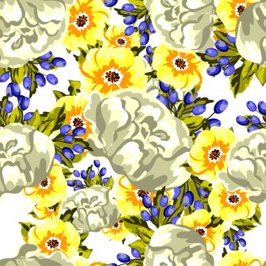 Kusursuz çiçek deseni