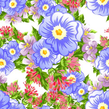 Kusursuz çiçek deseni