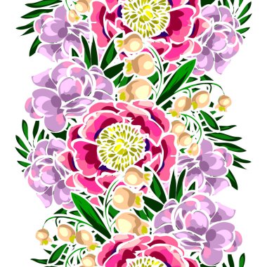 Kusursuz çiçek deseni