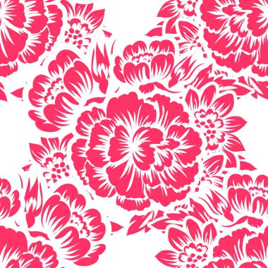 Kusursuz çiçek deseni