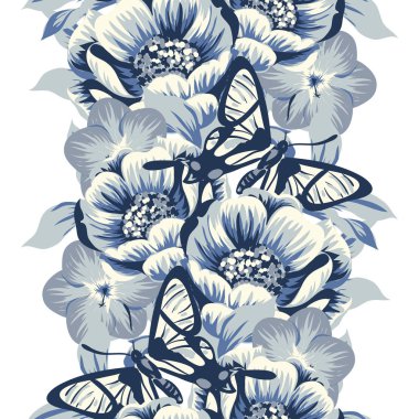 Kusursuz çiçek deseni