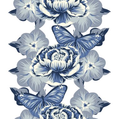 Kusursuz çiçek deseni